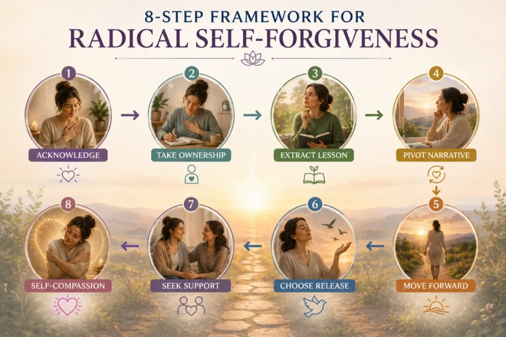 8 Step Framework for Radical Self Forgiveness