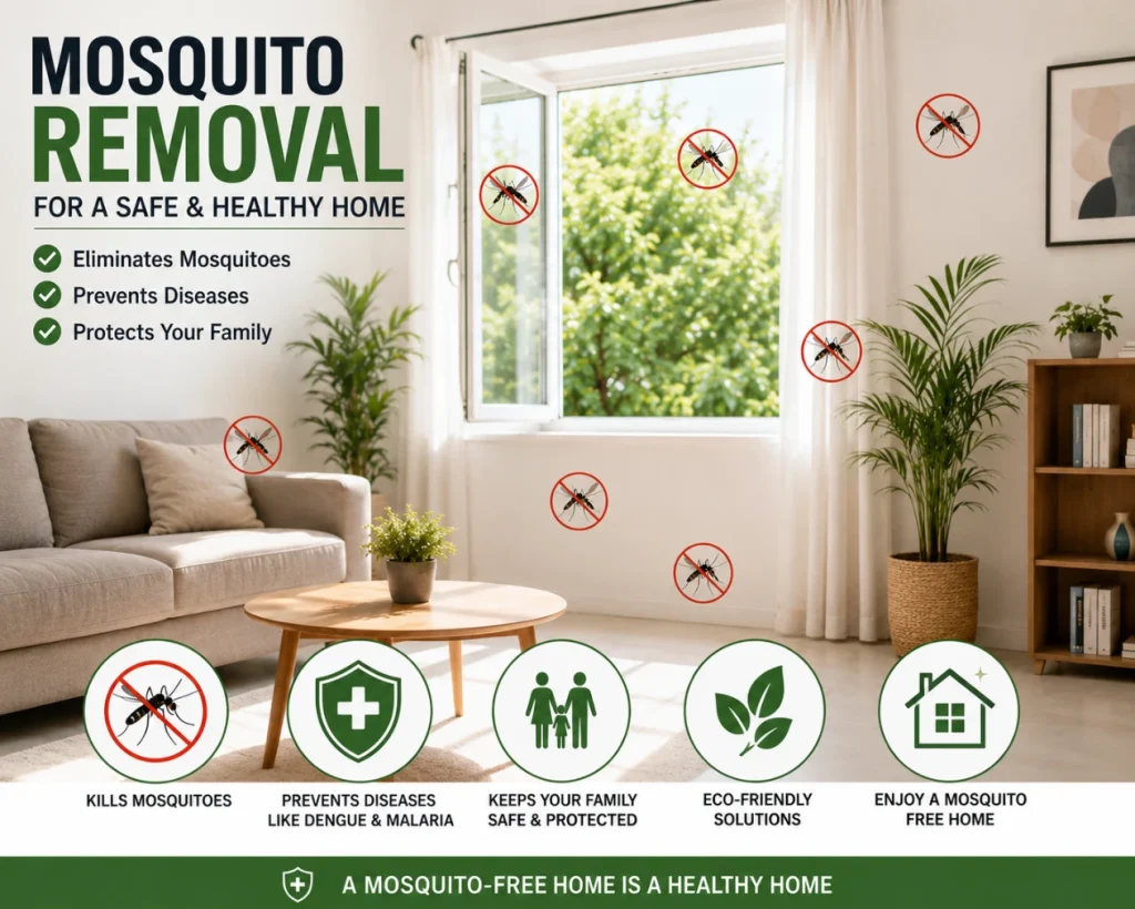 How to remove mosquitoes from home naturally