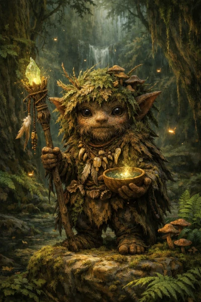 Memegwesi small beings native american folklore