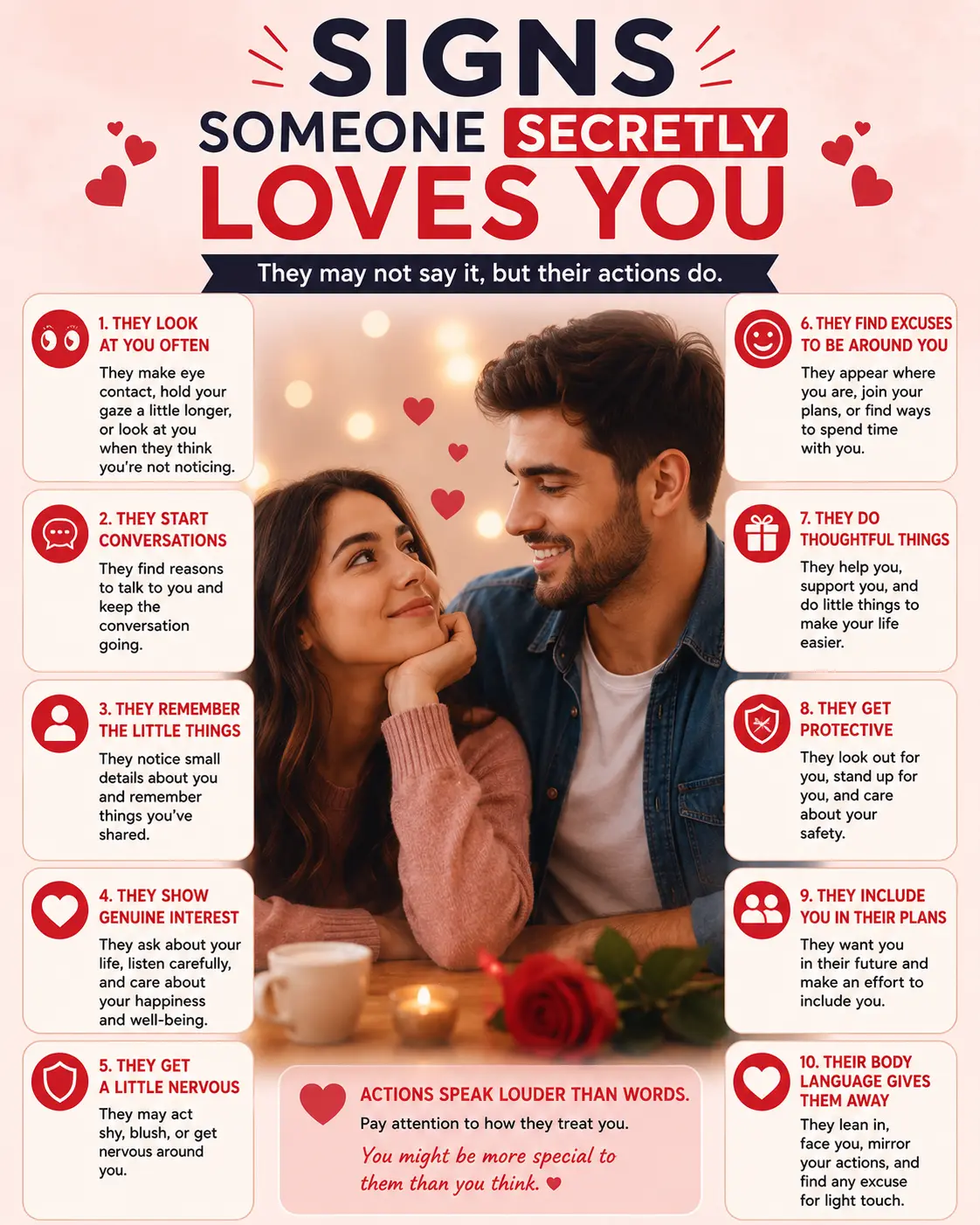 Signs That Someone Secretly Loves You