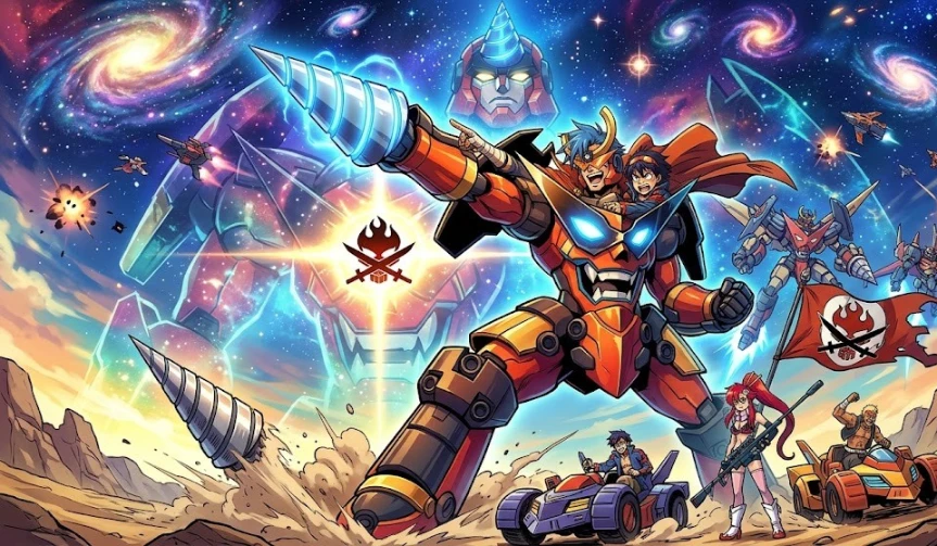 Tengen Toppa Gurren Lagann - funny comedy anime