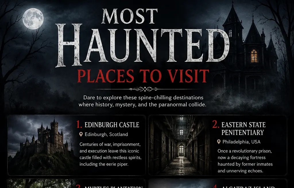 The 10 Most Haunted Places to Visit Worldwide