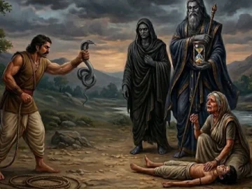 The Story of Gautami and the Serpent