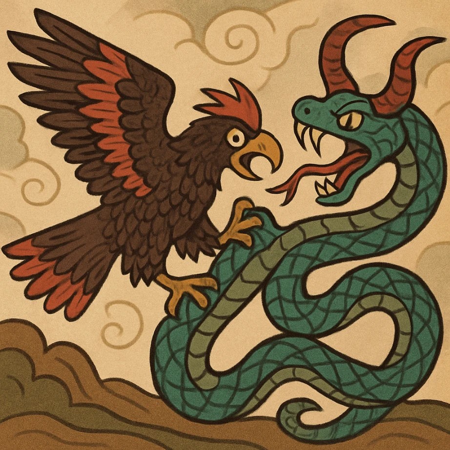 Thunderbird and Horned Serpent Symbolism