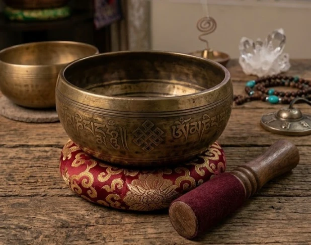 Tibetan singing bowl