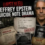 Unsealed Jeffrey Epstein Suicide Note Drama