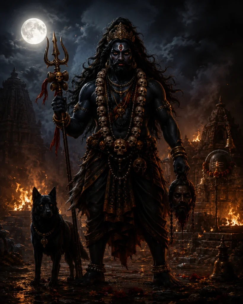 Iconography of bhairav baba