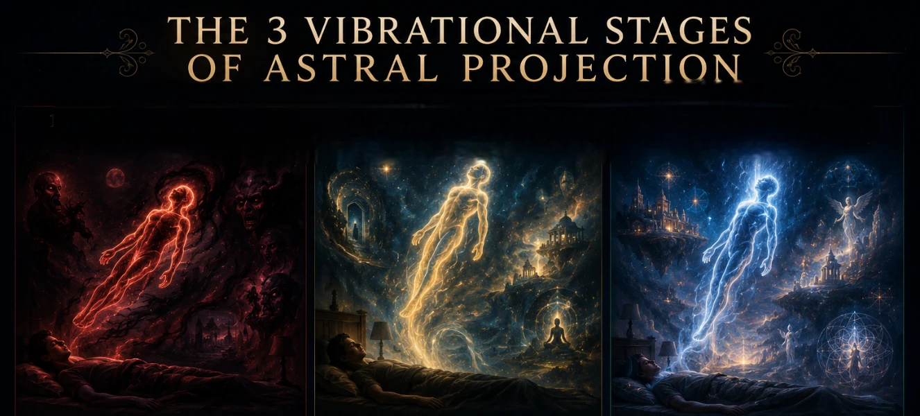 The 3 Vibrational Stages of Astral Projection