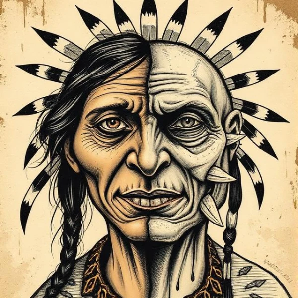 The Two-Face native american folklore